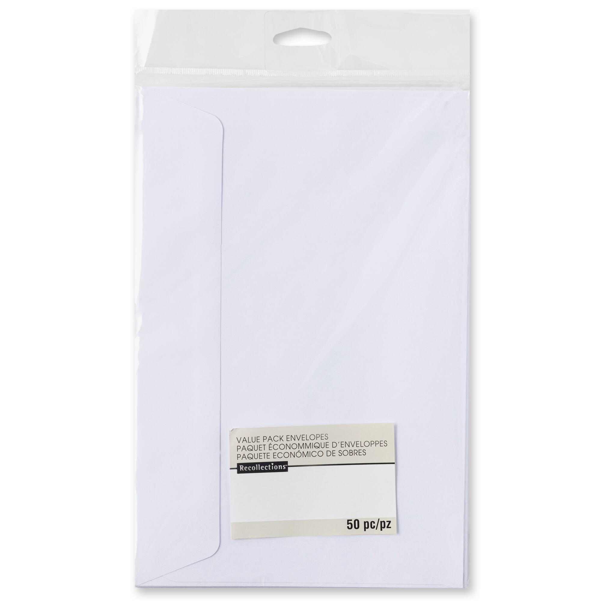 White Envelopes by Recollections™, 6" x 9"